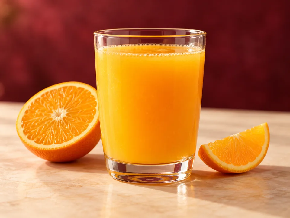 Suco natural de laranja
